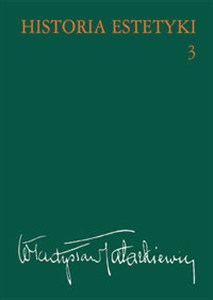 Obrazek Historia estetyki Tom 3