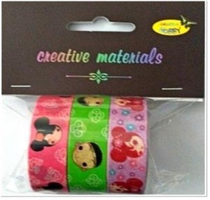 Obrazek Taśmy samoprzylepne dzieci 15mm 3szt