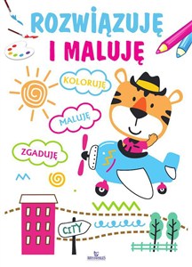 Obrazek Rozwiązuję i maluję