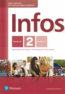 Obrazek Infos 2 Podręcznik wieloletni z płytą CD Szkoła ponadgimnazjalna
