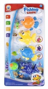 Obrazek Gra magnetyczna rybki i wędka