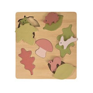 Picture of Drewniana układanka Las i zwierzątka Egmont Toys