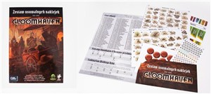 Obrazek Gloomhaven - Zestaw usuwalnyach naklejek ALBI