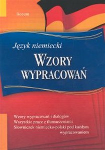 Obrazek Wzory wypracowań Język niemiecki Liceum