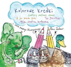 Obrazek Kolorowe kredki Muzyczny plac zabaw