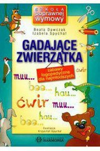 Obrazek Gadające zwierzątka Zabawy logopedyczne dla najmłodszych