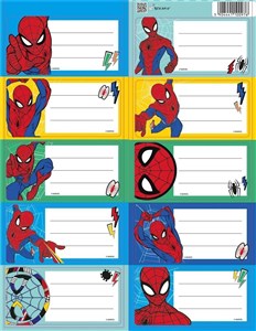Picture of Naklejki na zeszyty Spider Man