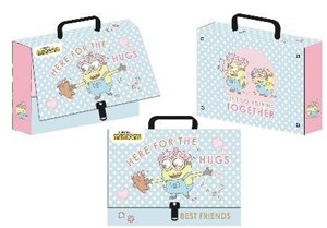 Picture of Teczka z rączką walizeczka Minionki