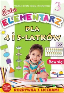 Picture of Ćwicz Elementarz dla 4 i 5-latków
