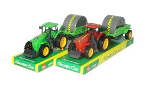 Obrazek Traktor z przyczepą MIX