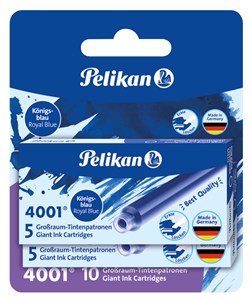 Picture of Naboje do piór GTP 5 niebieskie 2 szt. Pelikan