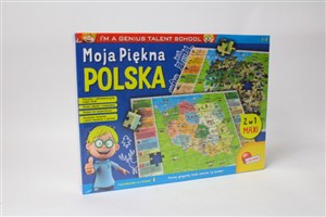 Obrazek Puzzle Mały geniusz Moja piękna Polska 108