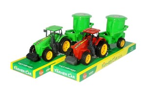 Obrazek Traktor z przyczepą MIX