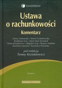 Obrazek Ustawa o rachunkowości Komentarz