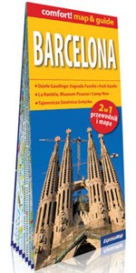 Obrazek Barcelona laminowany map&guide (2w1: przewodnik i mapa)