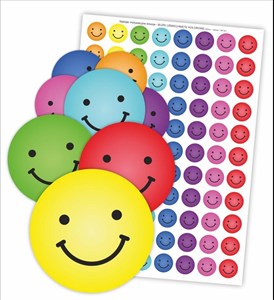 Picture of Naklejki motywacyjne - Buźki uśmiechnięte 88szt