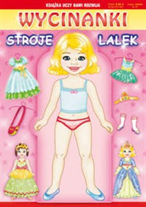 Obrazek Wycinanki Stroje lalek
