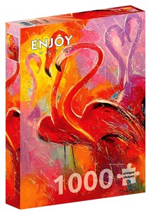 Obrazek Puzzle 1000 Flamingi