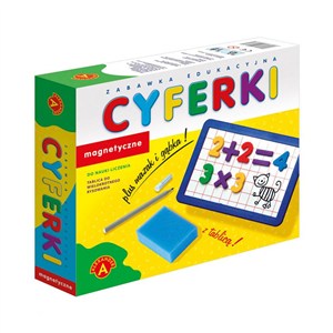 Picture of Cyferki magnetyczne z tablicą zabawka edukacyjna