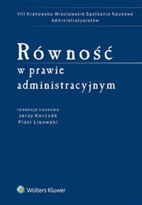 Obrazek Równość w prawie administracyjnym