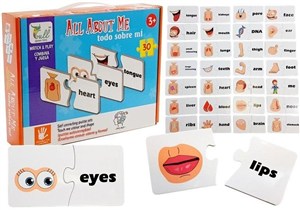 Obrazek Puzzle edukacyjne części ciała 30el