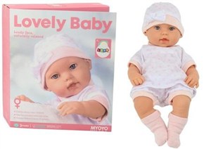 Picture of Lalka bobas w białej piżamce