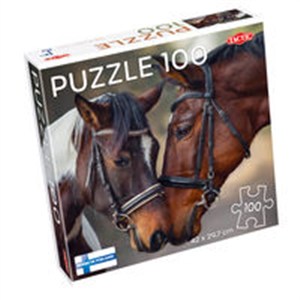 Obrazek Puzzle 100 el. Zakochane konie