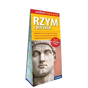 Obrazek Rzym i Watykan laminowany map&guide (2w1: przewodnik i mapa)