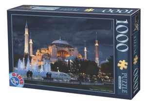 Obrazek Puzzle 1000 Turcja, Istambuł-Hagia Sophia