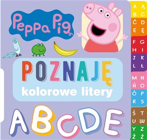 Obrazek Peppa Pig Poznaję Kolorowe litery