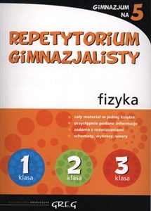 Obrazek Repetytorium gimnazjalisty fizyka Gimnazjum na 5