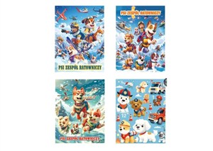 Obrazek Torebki prezentowe WK 22441 M mix wzorów 12 sztuk