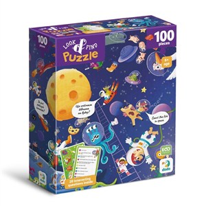 Obrazek Puzzle 100 Look&Find Szalony kosmos