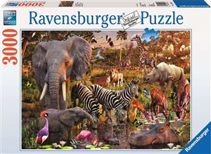 Picture of Puzzle Afrykańskie zwierzęta 3000