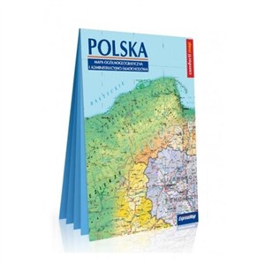 Picture of Polska Mapa ogólnogeograficzna i administracyjno - samochodowa format XXL