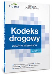 Picture of Kodeks drogowy Część 2 zmiany w przepisach