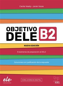 Obrazek Objetivo DELE B2 Nueva Edicion 2024 + online