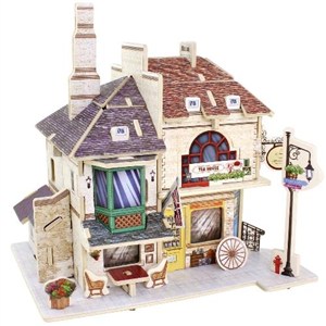 Picture of Drewniana kawiarnia