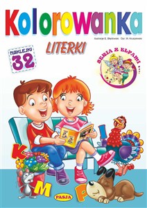 Obrazek Literki. Kolorowanka