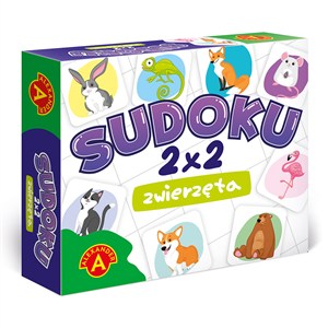 Obrazek Sudoku 2x2 Zwierzęta