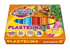 Picture of Plastelina fluo 6 kolorów