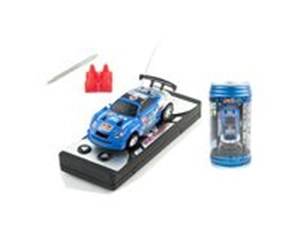 Obrazek Samochód puszka mini niebieska