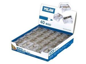 Obrazek Temperówka plastikowa maxi (40szt) MILAN