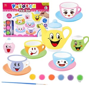 Picture of Zestaw do herbaty do malowania filiżanek 3D