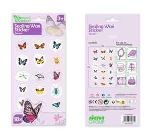 Picture of Naklejki woskowe - Insekty