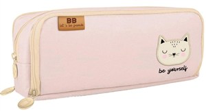 Picture of Piórnik 3-komorowy Bebe Friends Kot