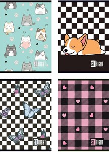 Obrazek Zeszyt A5/32K kratka mix (15szt)