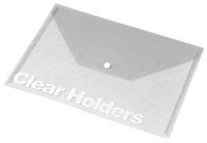 Obrazek Koperta Focus C330 A4 przezroczysta biała