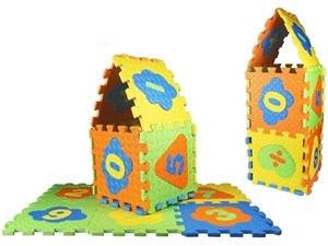 Obrazek Puzzle piankowe 10 elementów