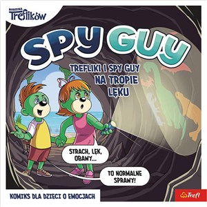 Obrazek Komiks Spy Guy Trefliki i Spy Guy na tropie lęku